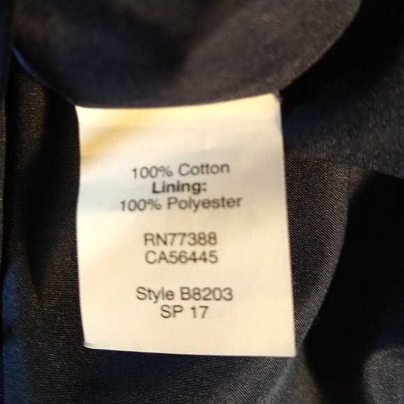 NWOT J.Crew #2 Pencil skirt,100% cotton, fully lined, size 6 - Picture 4 of 7